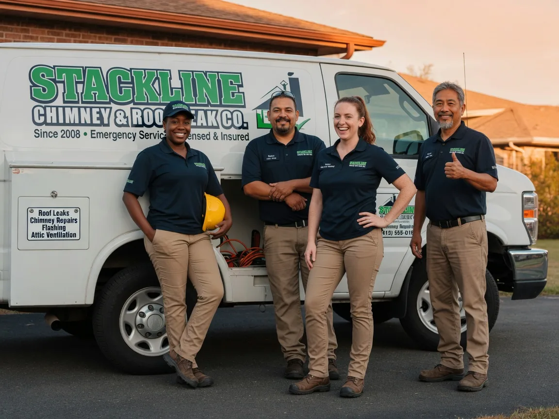 Chimney flashing repair company in Naper, NE